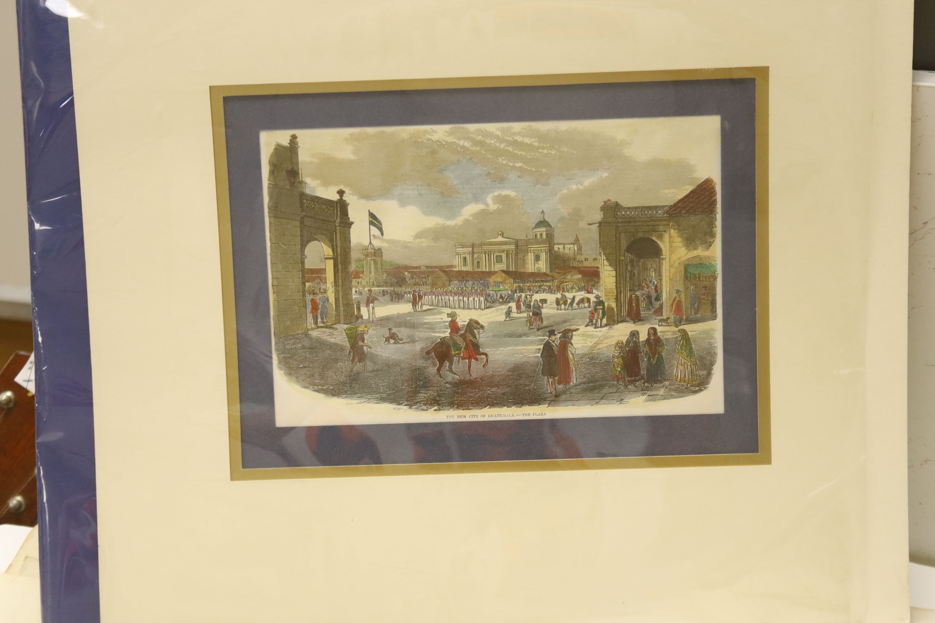 A folio of 18th / 19th century maps and engravings